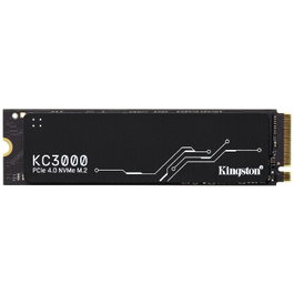 Kingston KC3000 SSD 512GB M.2 2280 PCIe Gen 4.0 NVMe con Disipador Térmico - Hasta 7000 MB/s - SKC3000S/512G